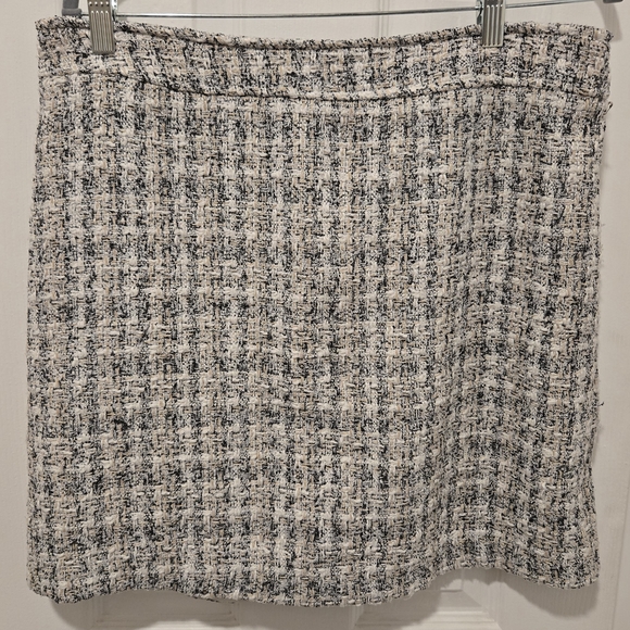 Rachel Zoe Black and White Mini Skirt - Picture 2 of 4